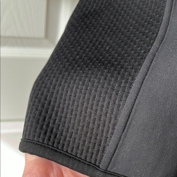 lululemon athletica mixed fabric half zip pullover large black - Picture 10 of 15